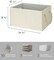 Large Storage Baskets for Organizing, Foldable Storage Baskets for Shelves